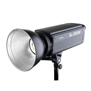 Godox SL200W SL-200W 200Ws 5600K Photo Studio LED Kontinuálne Video Svetlo Lampy Pre Fotografiu Strieľať DSLR Fotoaparát 95 CRI+