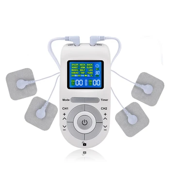 Multi-mód EMS Desiatky Akupunktúrne Body Masér Pulz Svalový Stimulátor Elektródy Doštičky, Digitálne Terapia Bolesti Stroj