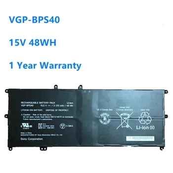 VGP-BPS40 Notebook Batéria Pre SONY Vaio Flip 14A SVF14N SVF 15A SVF15N17CXB VGP-BPS40 15V 48WH