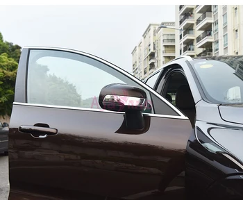 2018 Dvere, Bočné Krídlo Zrkadlo Prekrytie Panel Zozadu Trim Rám Chróm Auto Styling Pre Volvo XC60 Príslušenstvo