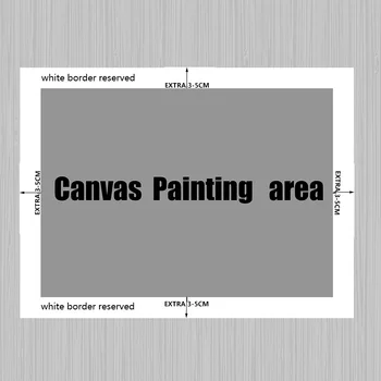 101.6X152.4 CM Plátno Umenie Maľovaní Plagátov a Vytlačí Škandinávskych Cuadros Wall Art Obrázok pre Obývacia Izba Domova