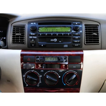 2 din autorádia Centrum Audio Rádio GPS Doska Panel Rám Fascia Náhrada Za Toyota Corolla E120 Corolla EX BYD F3 palubnej doske Auta