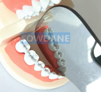 Zubné Dvakrát Bočné Zrkadlo Reflektor Zubné Ortodontická Zuby Pozrite Fotografie Nástroj Sklo Autoclavable Zubná Starostlivosť O Ústnu Dutinu