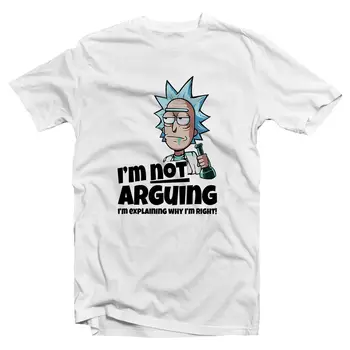 Nie Dohadovať sa Im Vysvetľovať, Prečo Im Právo Rick & Morty Tričko - Karikatúra t shirt mužov Unisex Nové Módne tričko Voľné Veľkosť