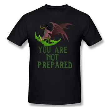 Nové letné Tričko Illidan Stormrage T-Shirt Bavlna Diablo ofertas Tee Tričko
