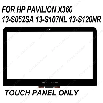 Pre HP Pavilion X360 13-séria 13s-052sa s107nl s120nr displej Dotykový Displej Digitalizátorom. panel Náhradné predné sklo monitora