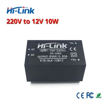Doprava zadarmo 220v alebo 12V/ 10W AC DC izolovaných spínacích krok dole modul napájania AC DC converter HLK-10M12