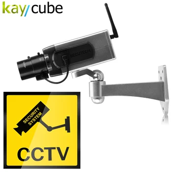 Bezdrôtové Falošné Fotoaparát LED Dohľadu Detekcia Pohybu Bezpečnostné CCTV Figuríny Cam Pre Bezpečnosť Doprava Zadarmo