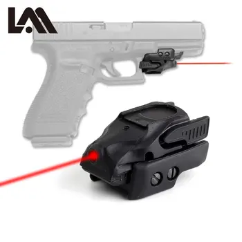 Univerzálna Pištoľ Pištoľ Glock Polymér Red Dot Laserový Zameriavač Priestor Pre Glock 17 19 M1913 Picatinny alebo Weaver Železničnej Lov Príslušenstvo