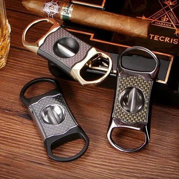 CIGARLOONG Luxusné Gadgets Prenosné Nehrdzavejúcej Ocele Kovové Cigaru Fréza Tri Farby Pre Vybrať V Cigaru Fréza CLE-30008