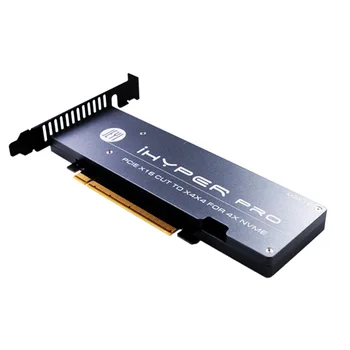 JEYI iHyper-Pro PCI-E M. 2 X16 na 4X pre NVME PCIE 3.0 Disk GEN3 PCI-E pre NVMEx4 Pole Rozširujúca Karta Podpora 2U Skrinky PC