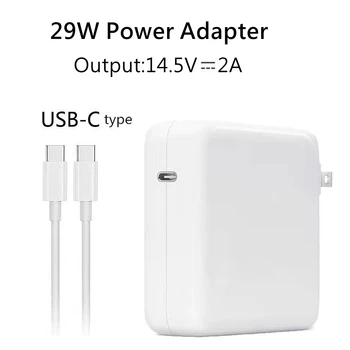 Youpin 29W 14.5 V 2A USB-C Napájací Adaptér Typ-C PD Nabíjačku Pre apple Macbook Pro 12-palcový A1534 1540 1646 Vyrobené v roku