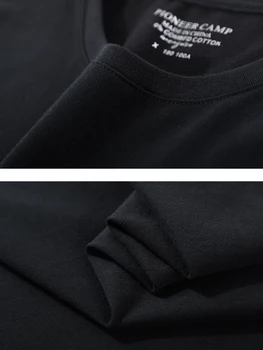 Pioneer Tábor 2019 Nové Čistej Bavlny s Dlhým Rukávom T-Shirt Príčinné Pevné O-Neck Tričká pánske Pevné Tričká ACT901278