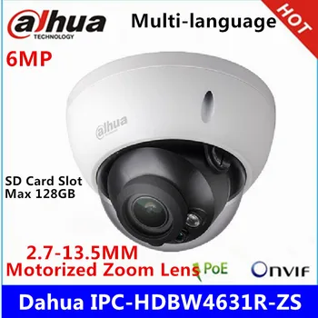 Dahua IPC-HDBW4631R-ZS IP Kamery, 2.7 mm ~13.5 mm varifokálny motorizované objektív 6MP IR50M sd slot, POE sieťová kamera
