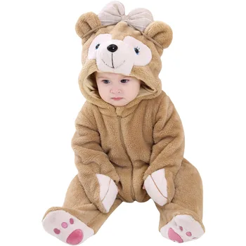 Novorodenca Roztomilé Zviera S Kapucňou Detské Remienky Deti Chlapci Dievčatá Oblečenie Oblečenie Batoľa Zvierat Medveď Kostým