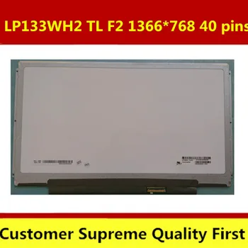 Pracujúcich LP133WH2-TLF2 LP133WH2 TL F2 LP133WH2(TL)(F2) 1366*768 13.3 Palcový notebook lcd displej