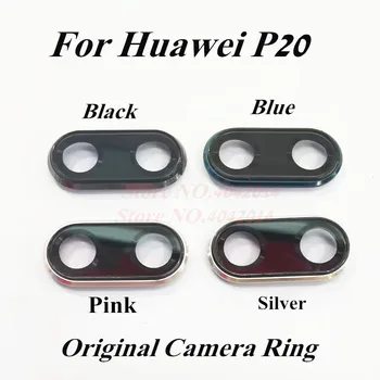 Pôvodná Kamera Sklo Objektívu Rám, Kryt puzdro Pre Huawei P20 Fotoaparát Krúžok Rám Náhradné diely