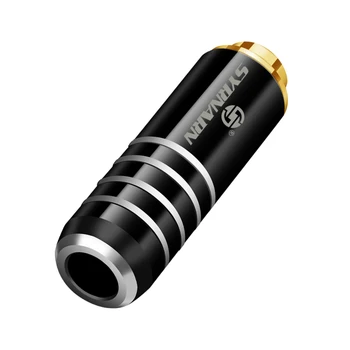 3ks 4.4 mm Vyvážené Plug 4.4 mm 5 Pól Žena Stereo Jack pre Slúchadlá 4.4 HiFi Slúchadlá Audio Adaptér DIY Inovované vodičový
