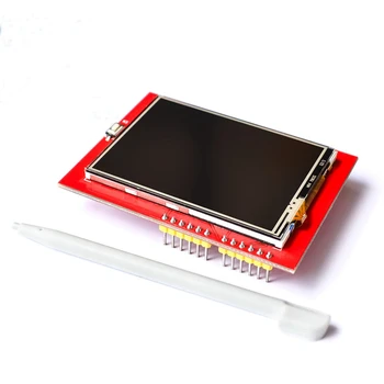 2,4-palcový LCD Displej 240x320 SPI TFT ILI9341 Biele LED pre Arduino oled LCD Sériový Port Modul 5/3.3 V PCB Adaptér Micro SD Kartu
