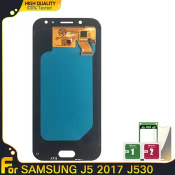 Super AMOLED Pre Samsung Galaxy J5 2017 J530 SM-J530F J530M LCD Displej Dotykový Digitalizátorom. Montáž Náhradných Dielov