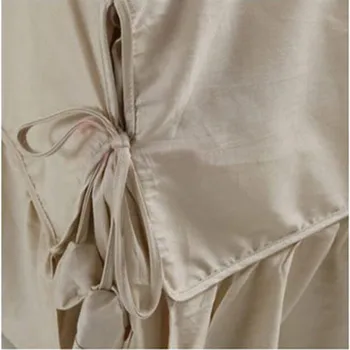 Bavlna farbou posteľ kryt nastaviť populárny štýl prikrývky sady matrace chrániť kryt kvality bedskirt posteľ prehoz nastaviť