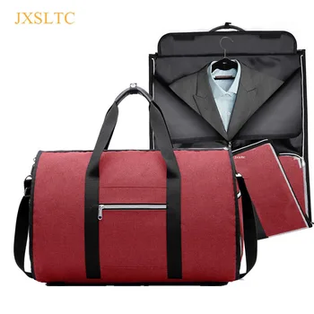 JXSLTC Mužov cestovné tašky pre vyhovovali Skladacia Nepremokavé tašky príručnú batožinu business travel vrece 5 stars víkend odkladacia taška