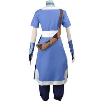Nový Avatar Posledný Airbender Katara mužov Cosplay Kostým Halloween cosplay ženy, kostýmy a parochne zákazku veľkosť