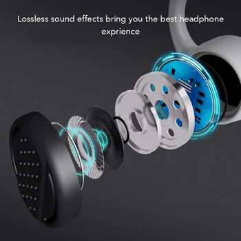 Bluetooth 5.0 V9 Slúchadlá Kostné Vedenie Bezdrôtové Slúchadlá Vonkajšie Športové Slúchadlá s Mikrofónom Slúchadlá VS Z8 Headset