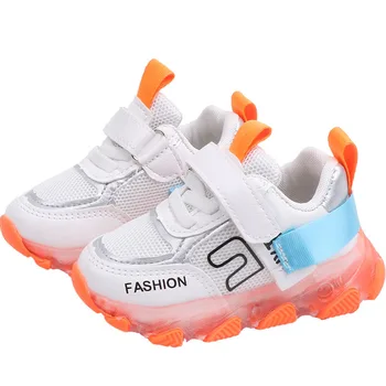 Jarné novinky dievčatá tenisky obuv pre dieťa, batoľa tenisky veľkosť topánok 21-30 módne priedušná detská športová obuv