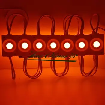 20PCS/veľa 2.4 W vstrekovanie COB LED Modul svetlo,DC 12V reklama svetlo Červená Zelená modrá žltá teplá biela IP65 vodeodolný