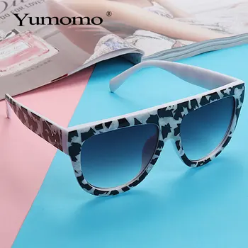 2020 nové námestie dámske slnečné okuliare značky dizajnér retro mramorová farba módne slnečné okuliare retro tón Lunette De Soleil Femme