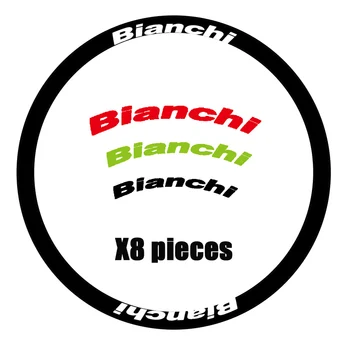 Bianchi Kolesa Nálepky Cestnej bike/bicyle ráfik pre kolesá vhodné Na 30/40/50/60 mm 700 C brzdy Cestnej bike dvoch kolesách obtlačky doprava Zadarmo