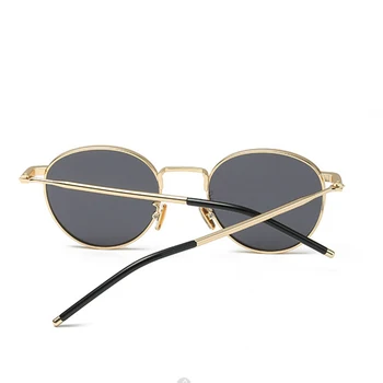 HBK Dámy Polarizované slnečné Okuliare Retro Kolo Steampunk Trendy Slnečné Okuliare 2019 Najnovšie Značky Okuliarov Muži Ženy UV400 Oculos