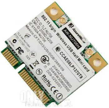 Azurewave AW-NU706H Ralink RT3090 Half Mini Výška Wireless-N PCI-E Karty 802.11 b/g/n Bezdrôtové Wifi Siete Wlan RT3090L