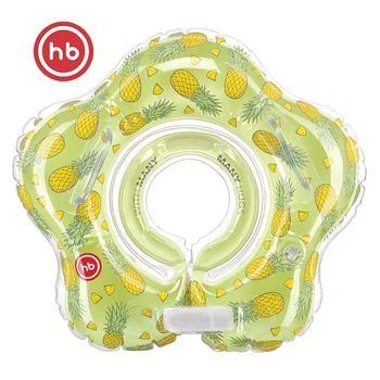 Príslušenstvo Happy Baby 121007 gumové prsteň kruhu pre baby plávanie príslušenstvo ananás Zelená