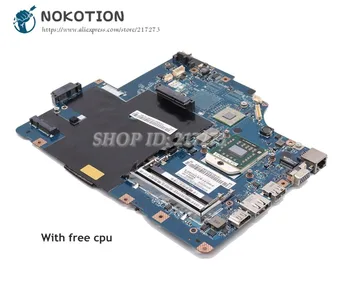 NOKOTION Pre Lenovo G565 Z565 Notebook Doska LA-5754P základná Doska 11S69038329 Socket S1 DDR3 s voľným CPU