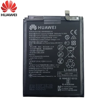 Hua Wei Originálne Batérie 4000mAh HB406689ECW Pre Huawei Vychutnať 7 Plus TRT-L53 TRT-L21A TRT-AL00 TL10A Y7 TRT-LX1 LX2 L23