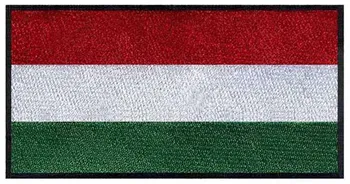 Maďarsko žehlička na vyšívanie vlajka škvrny logá 3