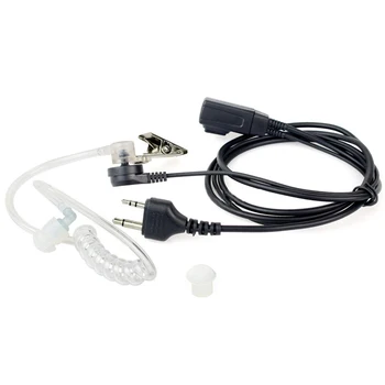 Vzduch zvuk trubice slúchadlá mikrofón pre Midland walkie talkie Alan GXT G6 G7 G8 G9 75-810 GXT650 LXT80 bezdrôtové slúchadlá