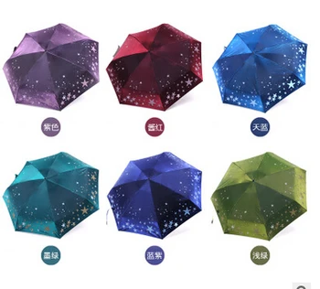 Nový Vreckový Mini ultra ľahké päť skladací dáždnik čierny plast UV ochranu proti slnečnému žiareniu alebo dáždnik, slnečník
