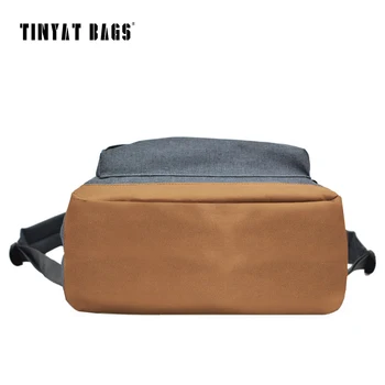 TINYAT Muži 15-Palcový Notebook Batoh s USB Mužov Batohy Školy, Voľný čas, Batohy pre Teenagerov Cestovné Ženy tašky cez Rameno