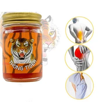 1pc Thai Tiger Balzam Masť 50g Kĺbov Artritída Reumatické Bolesti Patch Červený Tiger Balzam Krém Lekárske Omietky Zdravotnej Starostlivosti