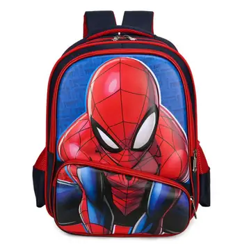 Dievčatá Disney Školské Tašky Princess Elsa Schoolbags Deti Batoh deti Cartoon Spiderman Bookbag Deti Mochila Infantil