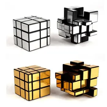Nové Kocky Najlepšie-predávajúci 3x3x3 Kompresie Kocka v Tvare Zrkadlo Mini Puzzle Dieťa Vzdelávacie Hračka Nálepky Kocka Predaj