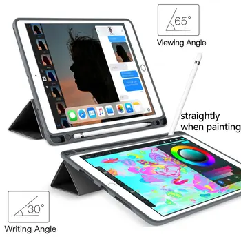 Pre Apple iPad Vzduchu 10.5 2019 Prípade s Ceruzkou Držiak pre iPad Pro 10.5 2017 Prípade Shockproof Smart Cover Vzduchu 3 10.5 Prípade Funda