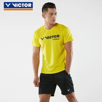 Pôvodné Victor New Bedminton Oblečenie Športové Oblečenie Letné Krátke Športové Jersey 80028
