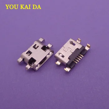 5 ks Pre ZTE Blade L7 Micro USB Konektor jack nabíjací port zásuvka data port Chvost plug Opravu, Náhradné Diely