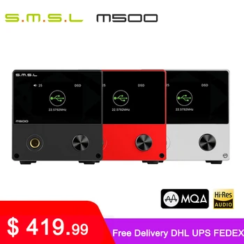 SMSL M500 DAC MQA ES9038PRO ES9311 XMOS XU-216 32bit 768kHz DSD512 Hi-Res Audio Dekodér & Slúchadlový Zosilňovač