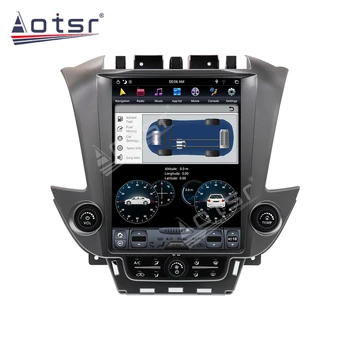 PX6 Multimediálny Prehrávač Tesla Veľkej Obrazovke Auta GPS Navigácie Pre GMC Yukon Chevrolet Tahoe Prímestskej Android Rádio Auto Stereo Audio