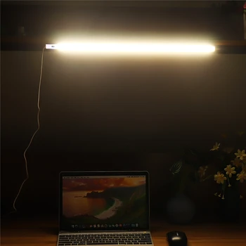 Rukou Máva Ovládanie USB LED Panel Svetlo 5V Snímač Inteligentnej Kuchyňa Lampy, Skrine Žiarovky Induktívne Kontroly Snímač Pohybu Kabinetu Svietidla Trubice